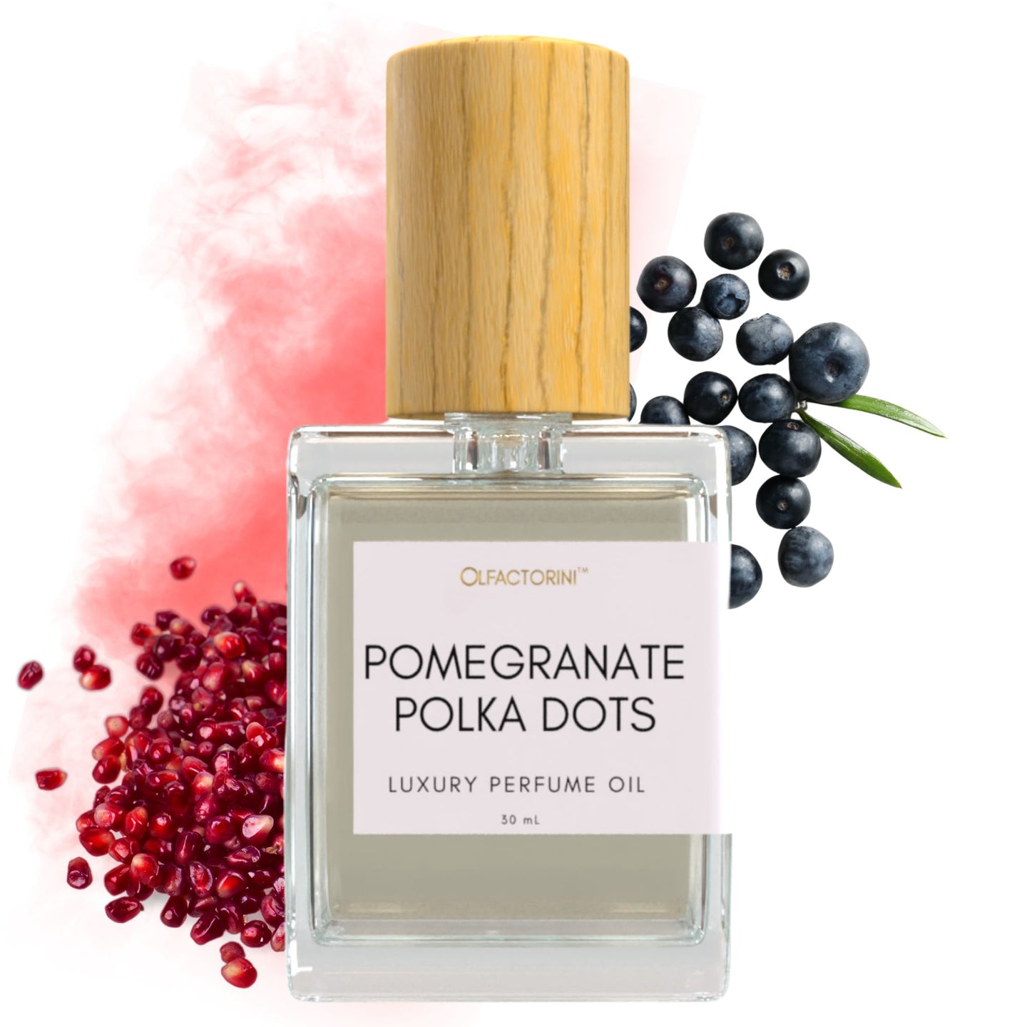Pomegranate Polka Dots Luxury Perfume Oil