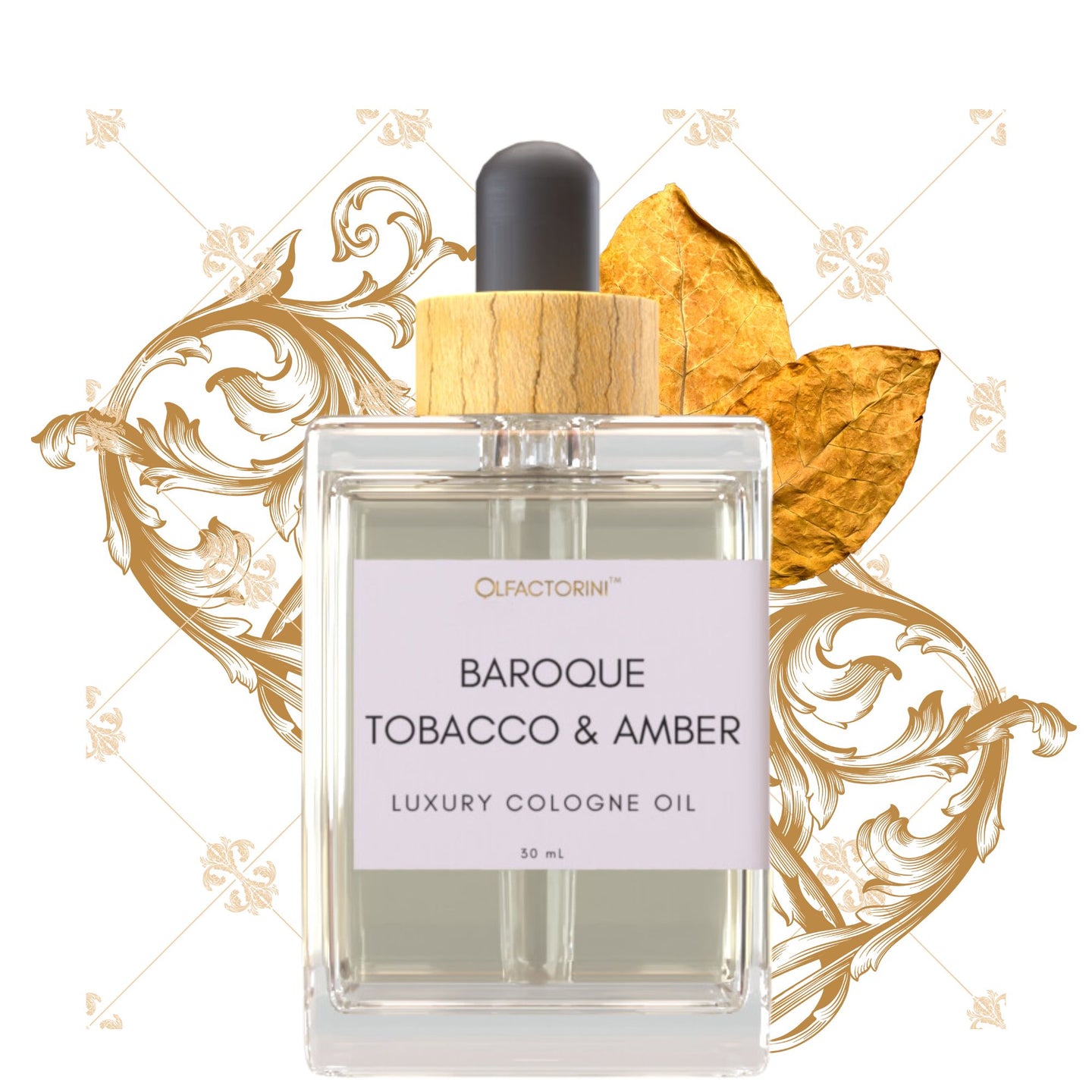 Baroque Tobacco & Amber For Him Luxury Cologne Oil