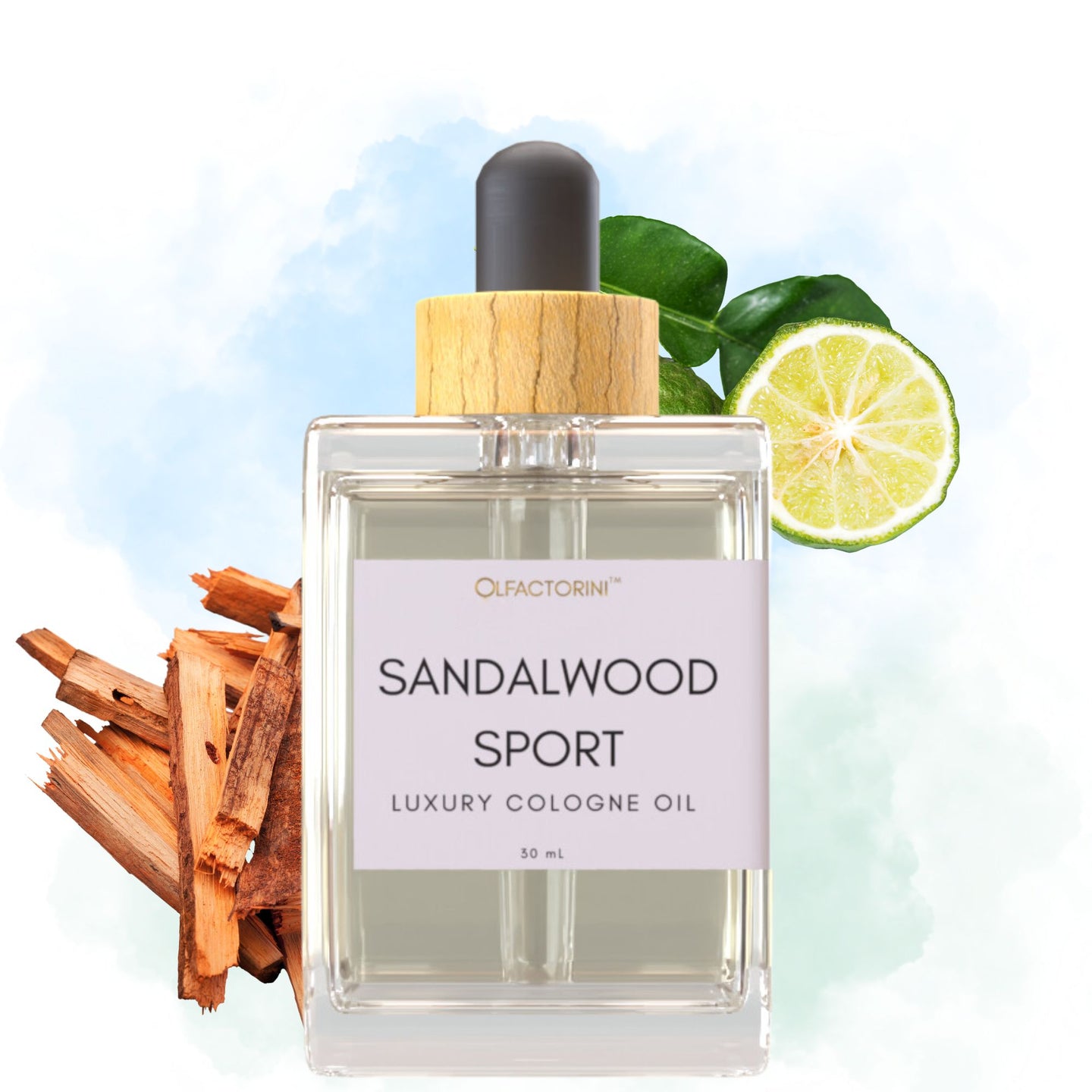 Sandalwood Sport For Him Luxury Cologne Oil